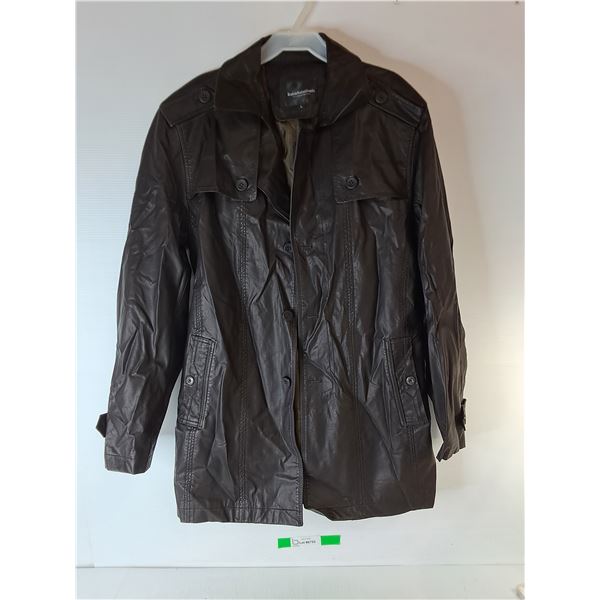 Men's Rahm Saint Denis Leather Style Jacket- L