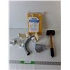 Image 1 : Rubber Mallet 15", Humidifer Evaporator Pad, Piping, Misc.