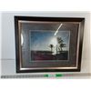 Image 1 : Framed Beach Photo 23.5" x 19.5", Cannot Ship
