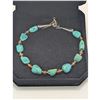 Image 2 : TURQUOISE BRACELET & TEARDROP EARRINGS