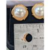 Image 2 : VINTAGE CULTURED PEARL EARRINGS