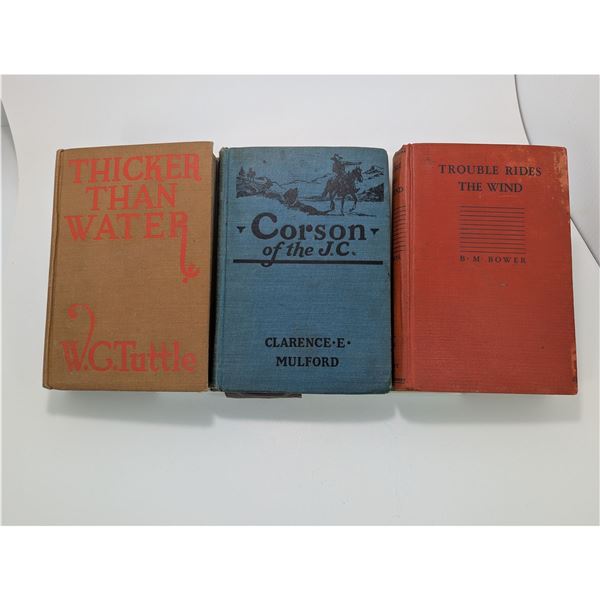 VINTAGE WESTERN COWBOY STORY BOOKS