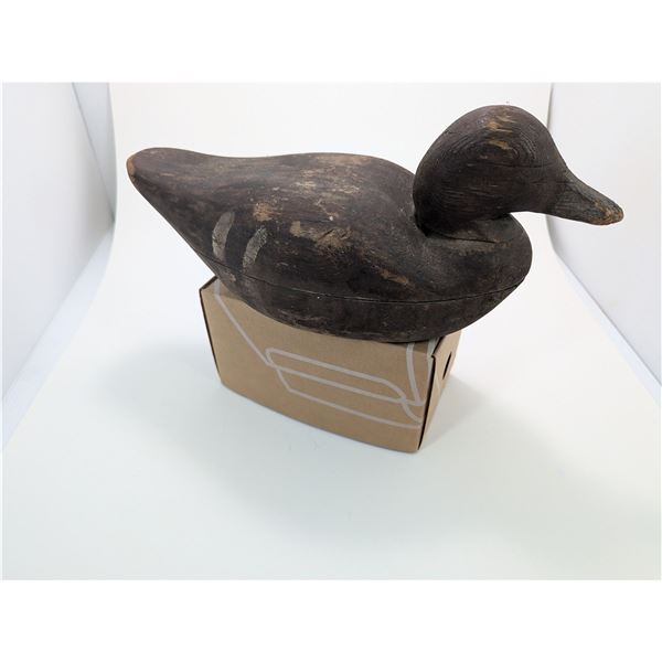 ANTIQUE WOODEN DUCK DECOY
