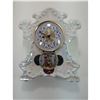 Image 1 : ANTIQUE VICTORIAN PORCELAIN CLOCK with Modern Movement