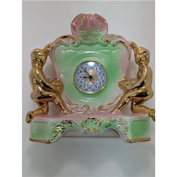 ANTIQUE ~VINTAGE KAUFFMAN -STYLE Mantel Clock.