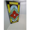 Image 1 : STAINED GLASS PANEL (10" X 20")