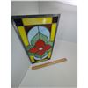 Image 2 : STAINED GLASS PANEL (10" X 20")