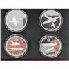Image 3 : BRADFORD EXCHANGE WWII WARBIRDS SILVER DOLLAR COLLECTION