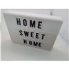 Image 3 : Vintage gas pump design & Home Sweet Home sign.