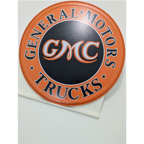 GMC TRUCKS 12" SIGN