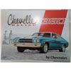 Image 1 : CHEVELLE MALIBU 350 12.5" X 16" SIGN