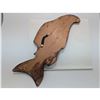 Image 2 : INDIGENOUS SALMON 12" CARVING BY MATTHEW BAKER