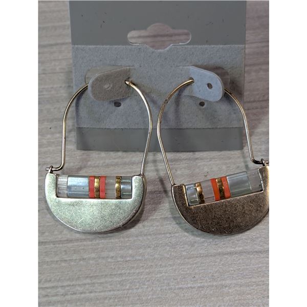 GOOD KARMA MIYUKI HOOPED EARRINGS