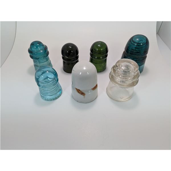 ANTIQUE POWER LINE INSULATORS