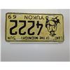 Image 2 : 1969 YUKON LICENSE PLATE