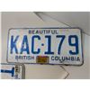 Image 3 : 1972 & 1975 BC LICENSE PLATES