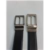 Image 7 : Pair of Kenneth Cole "Reaction" Size 8.5 Black Dress Shoes, (2) Leather Belts Waist Size 35" to 39"