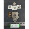 Image 1 : Canadian Coins (3-1930's Nickels, 5-1978-85 Dollars, 3-Pennies 1928,43,66) American 1995 50-Cent