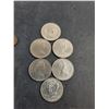 Image 3 : Canadian Coins (3-1930's Nickels, 5-1978-85 Dollars, 3-Pennies 1928,43,66) American 1995 50-Cent