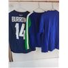 Image 3 : (3) Children's L to Adult Small NHL Vancouver Canucks Shirts, Toronto Blue Jays Toque