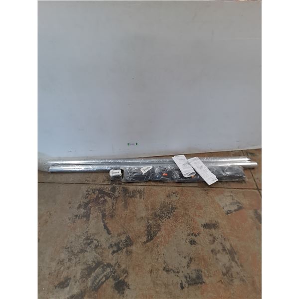 * Unused Chrome Box Rails for Chevy Silverado (2007 and Newer) - 72" Length Approx - Pickup Only
