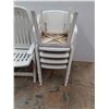 Image 2 : * Set of 4 Stackable Patio Chairs, Pair of Lounge Chairs, Table - Pickup Only