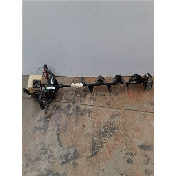 * Strike Master Gas Powered Ice Auger - 52" Length x 7" Blade - Untested - Pickup Only