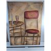Image 1 : * Canvas "Drink Lounge" Wall Decor by Deja - 40" x 30" - Pickup Only