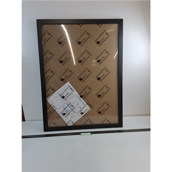 * MDF Frame w/Glass Insert - 24" x 32" - Pickup Only