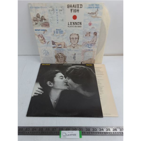 (2) John Lennon Records