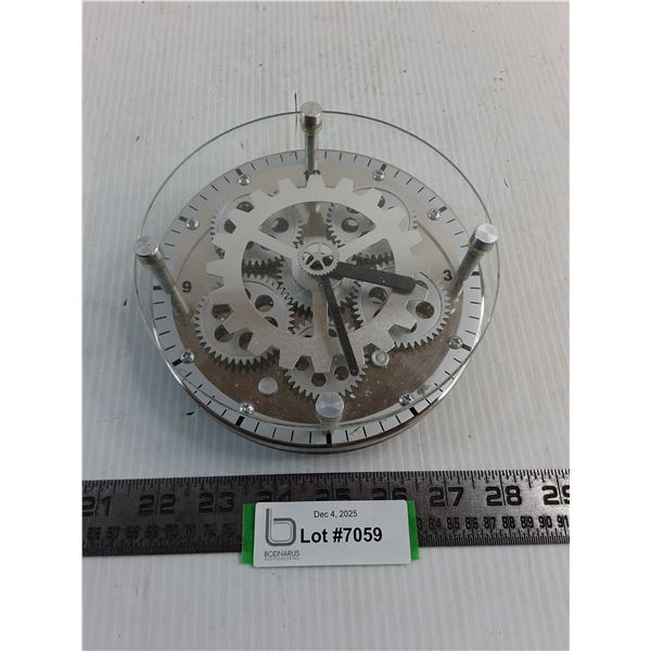 Mechanical Gear Clock - Working
