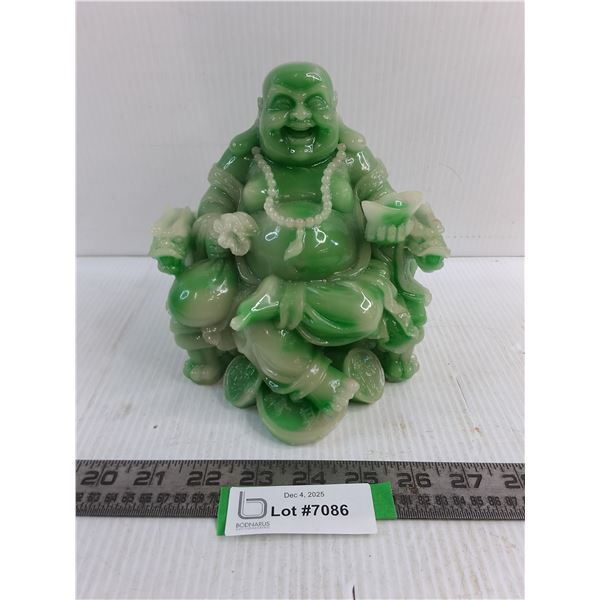Jade Color Buddha Figure