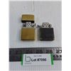 Image 1 : (2) Zippo Lighters - As is