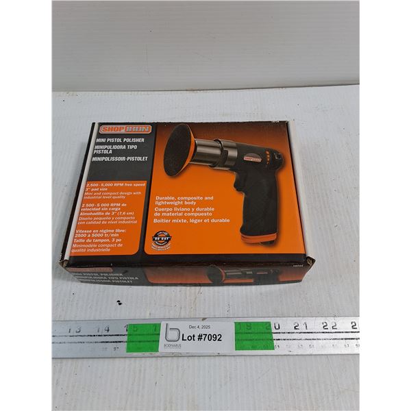 Shop Iron Mini Pistol Polisher - Untested