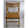 Image 3 : * Set of 4 Adult Size Wooden Fold-Up Chairs from Romania - Pickup Only