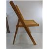 Image 4 : * Set of 4 Adult Size Wooden Fold-Up Chairs from Romania - Pickup Only
