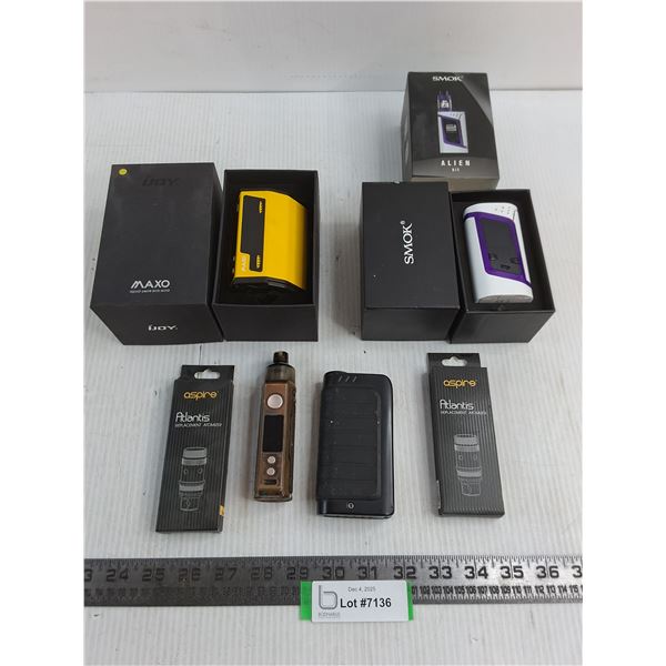 Assorted Vape Supplies - Some Appear Unused