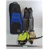 Image 1 : "Maui Dive Shop - Hawaii" Partial Snorkel & Fins Kit