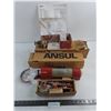 Image 1 : Ansul Fire Extinguisher Mount & Canister, Fittings - Pickup Only