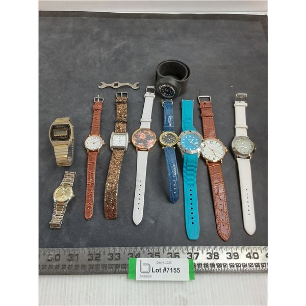 (10) Assorted Men's & Women's Wrist Watches