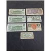 Image 2 : (7) Currency Notes (Canadian, Austrian, Japanese, Thailand)