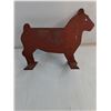Image 3 : Metal Outdoor Decorative Dog 10" long