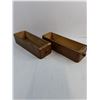 Image 2 : (2) Vintage Singer Sewing Machine Drawers and Carpenter Wood Saw