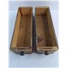 Image 4 : (2) Vintage Singer Sewing Machine Drawers and Carpenter Wood Saw