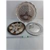 Image 1 : (3) Serving Trays