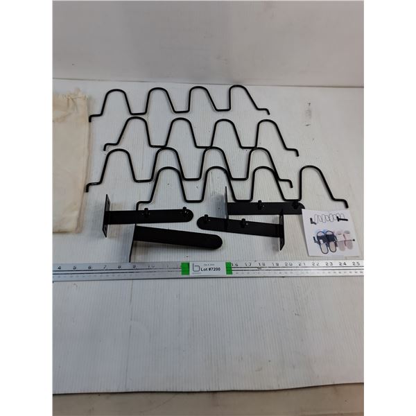 Wall Mounted Shoe Rack Organizer