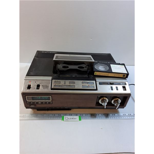 Sears VHS Recorder & Player - Powers On, As Is - CANNOT SHIP