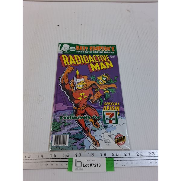 Bart Simpsons Radioactive Man Comicbook