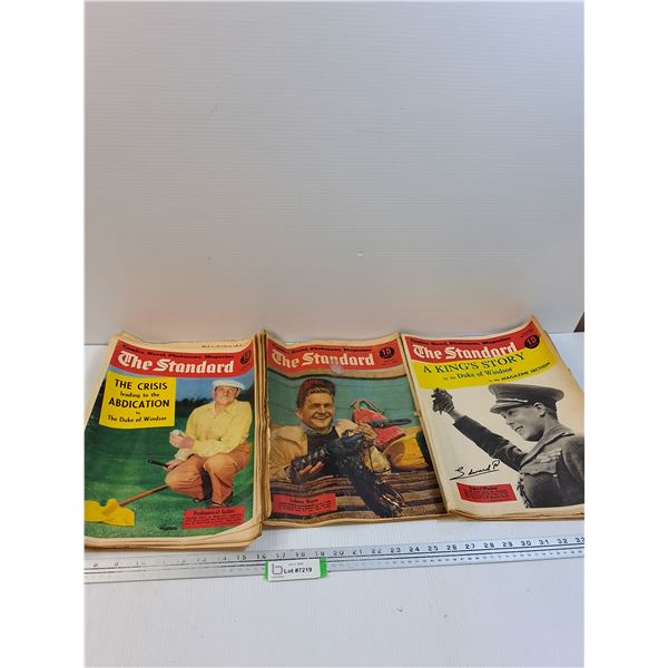 (3) The Standard Magazine - 1950's Editions