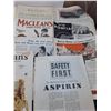 Image 4 : (15) Macleans Vintage Magazines - Various